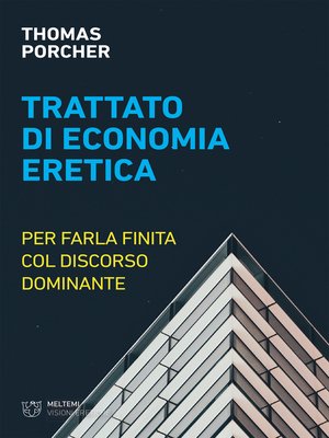 cover image of Trattato di economia eretica